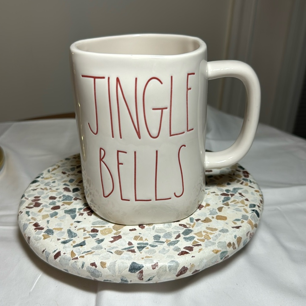 Rae Dunn Jingle Bells coffee/tea mug